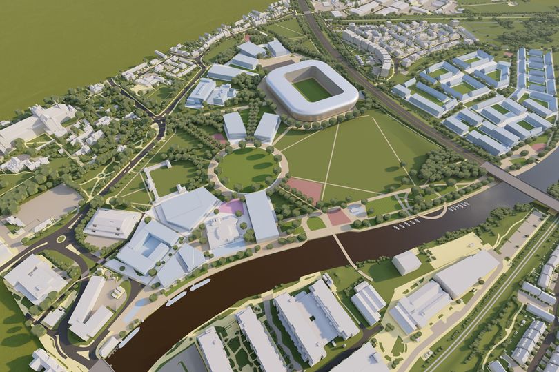 Peterborough embankment plan